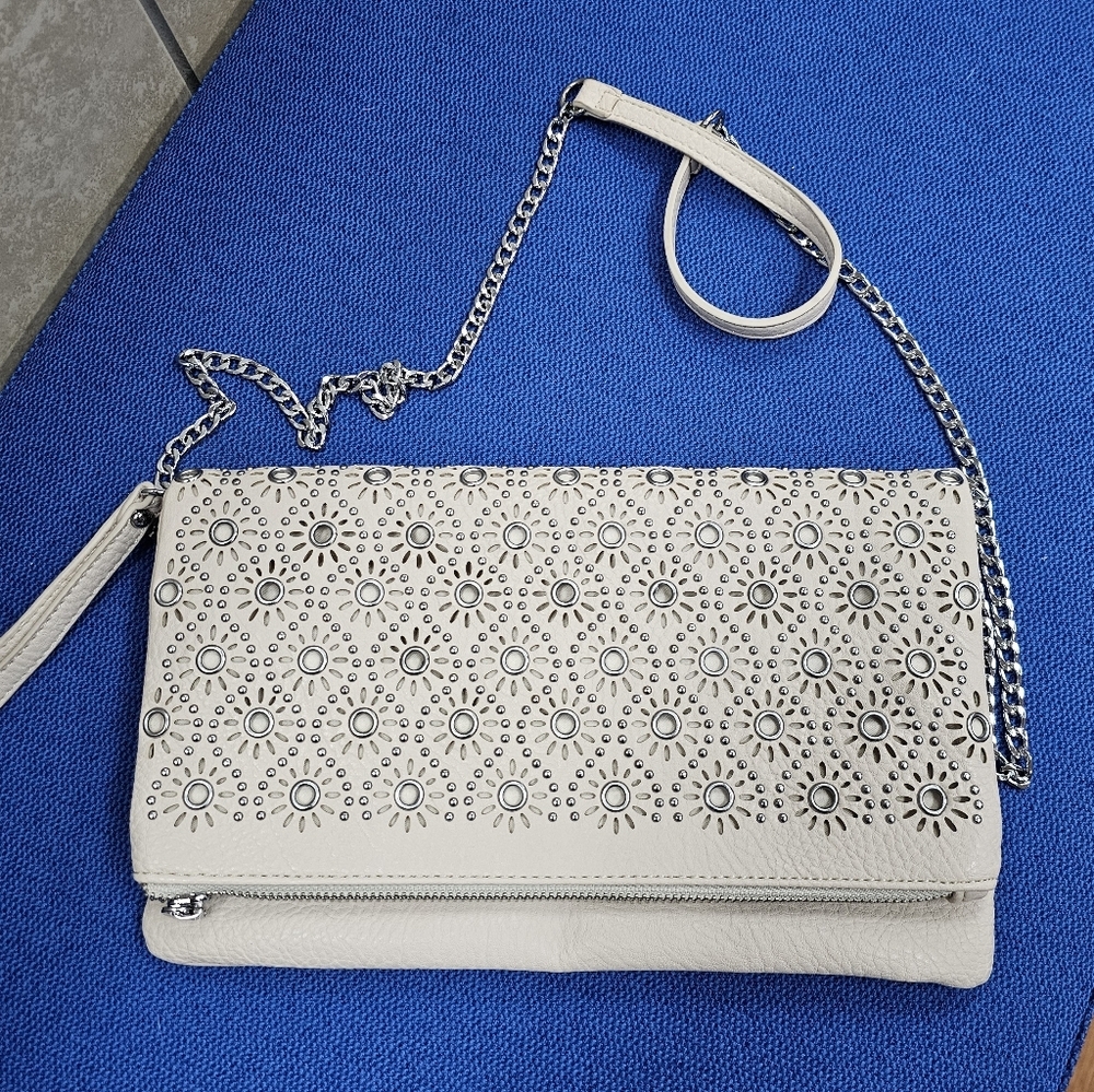 NWOT Madison West laser cut purse